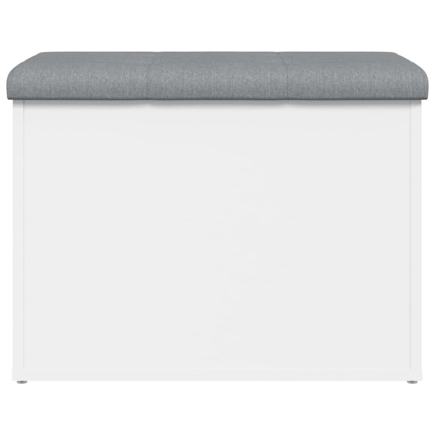 Opbergbank – Zitbank – Schoenenbank – Opbergbank – Voetenbank – Compact 62x42x45 cm – Duurzaam Houtmateriaal – Wit Design