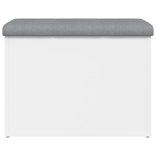 Opbergbank – Zitbank – Schoenenbank – Opbergbank – Voetenbank – Compact 62x42x45 cm – Duurzaam Houtmateriaal – Wit Design
