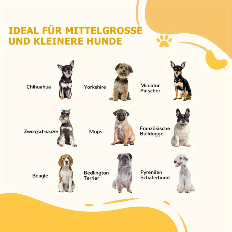 Hondenhek – Hondenbarrière – Traphekje – Huisdierenafzetting – Veiligheidshek – Inklapbaar – Ventilatienet – Weerbestendig – 154x30x80 cm – Stevige Constructie
