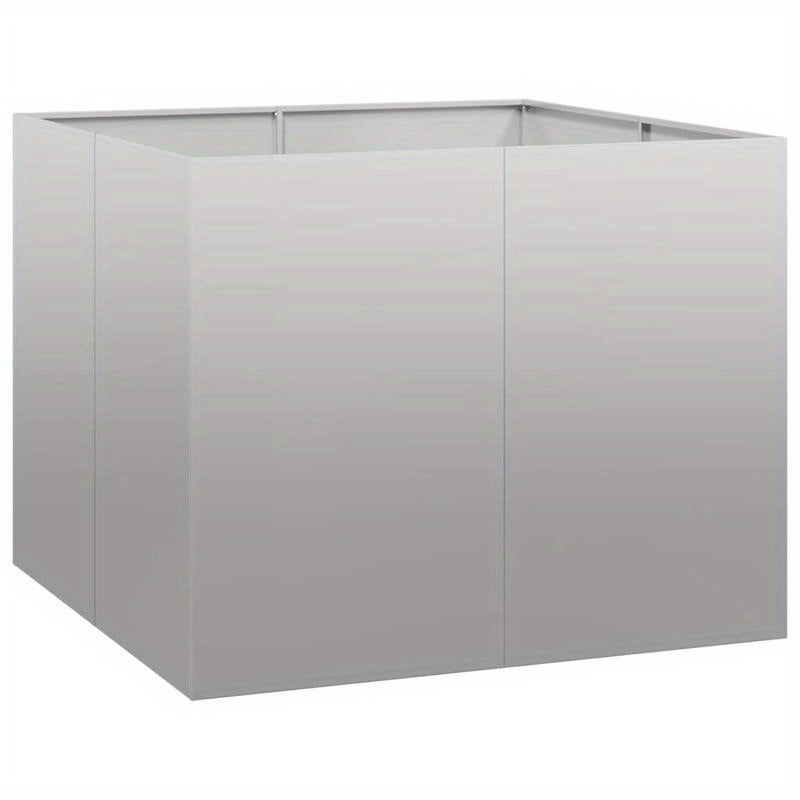 Plantenbak 100x100x80cm gegalvaniseerd staal, Plant Pot, Maceteros Para Plantas Artificiales, Macetas Decorativas Para Sala, Maceteros Grandes Para Exterior, Vaso Grande Para Planta, Macetas De Jardin Grandes, Macetas Grandes