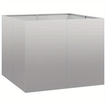 Plantenbak 100x100x80cm gegalvaniseerd staal, Plant Pot, Maceteros Para Plantas Artificiales, Macetas Decorativas Para Sala, Maceteros Grandes Para Exterior, Vaso Grande Para Planta, Macetas De Jardin Grandes, Macetas Grandes