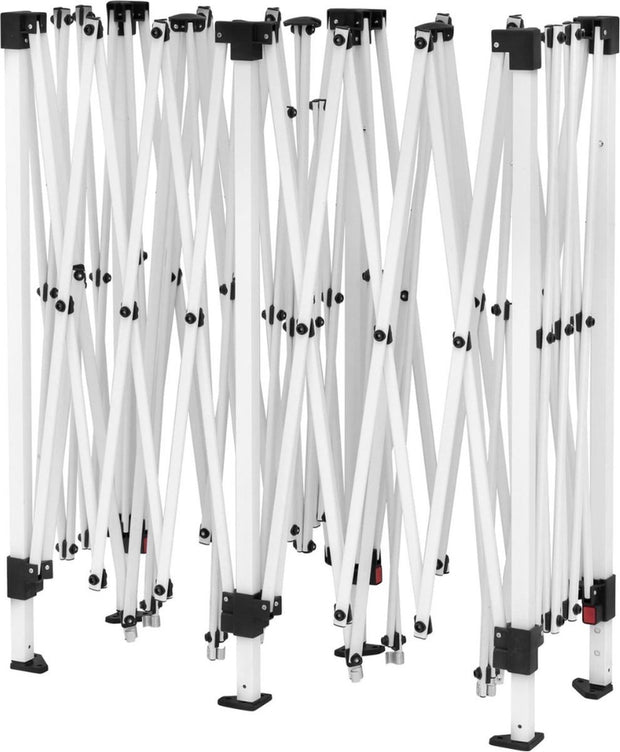 Partytent 3x6 m - Partytenten - Paviljoen - Waterbestendig - Easy-Up - Tent Afneembare Wanden - Beige