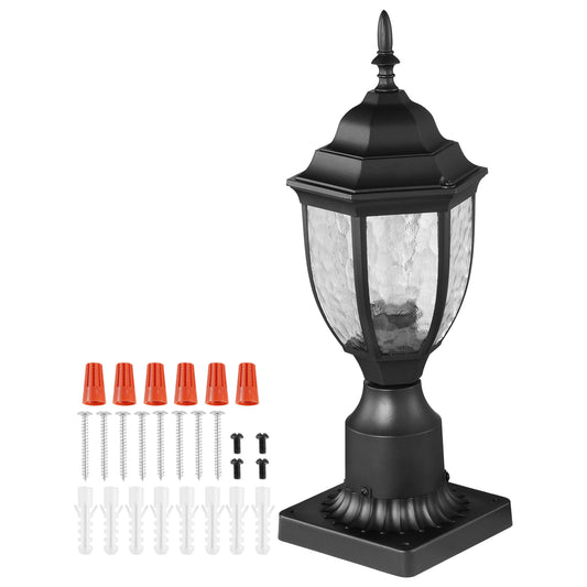 Tuinlamp – Buitenlamp – Tuinverlichting – Lampenpaal – Staande Tuinlamp – Automatische Schemersensor – Aluminium Behuizing Met Gehard Glas