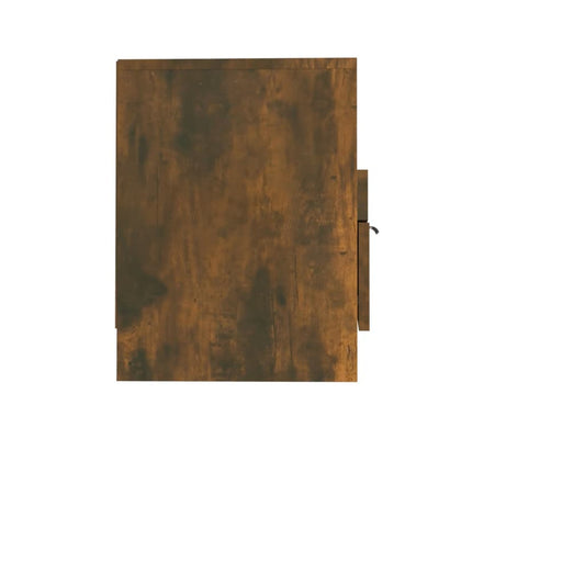 TV-kast – TV-meubel – TV-standaard – Mediameubel – Entertainmentkast – Gerookt Eiken – 150x33,5x45 cm – Duurzaam Gemonteerd Hout