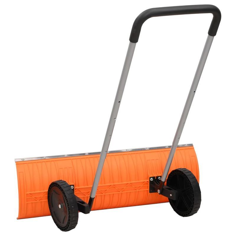 Sneeuwschep – Sneeuwschuiver – Sneeuwruimer – IJsschep – Uitschuifbare Steel Tot 96 cm – Stalen Schepblad – Oranje