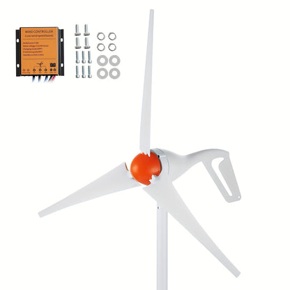 Windmolen – Windturbine – Windgenerator – Windenergie Generator – 12V 5-Bladig – 500W Vermogen – MPPT Controller inbegrepen
