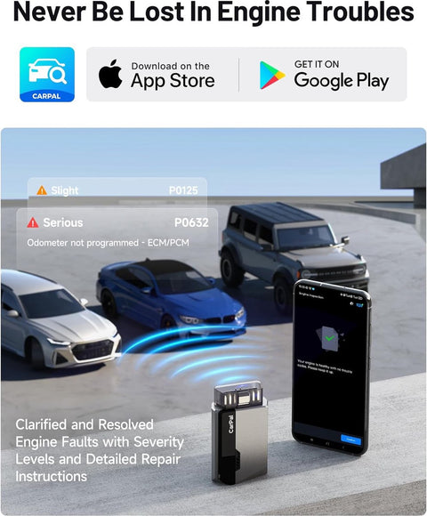 OBD2 Scanner - OBD - Uitleesapparatuur - Diagnose apparatuur voor auto's - Diagnosecomputer - Storing Verwijderen - Motorstoring - Auto Accessoires - Auto Uitlezen - Grijs