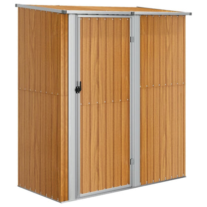 Tuinhuisje – Tuinschuur – Berging – Tuinopslag – Schuur – Gegalvaniseerd Staal – Houtlook – Ruim Formaat 180,5x97x209,5 cm