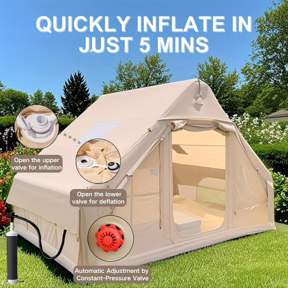 5000W Vermogensomvormer – 2500W Auto Inverter – DC 12V Naar AC 230V – Spanningsomzetter – USB Poort – LED Display – Compact Mat Zwart – Noodstroom & Outdoor Gebruik