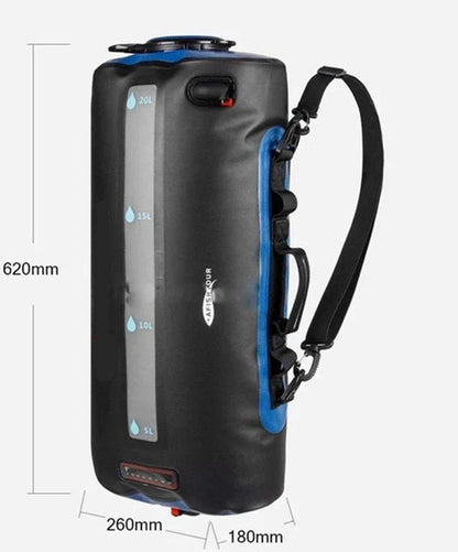 Camping Douche - Douchezak - Robuust en Duurzaam - Outdoor - Multifunctioneel - Zonne energie - 20L - Lichtgewicht - 45°C - Solar - Zwart