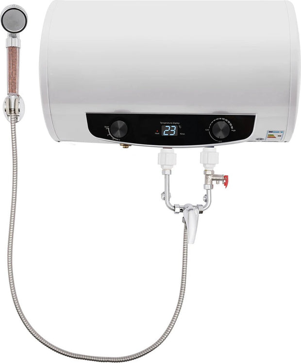 Elektrische Boiler - Doorstroomverwarmer - Doorstroomboiler - Speciaal Ontworpen voor Installatie Onder een Gootsteen - 30°C tot 75°C