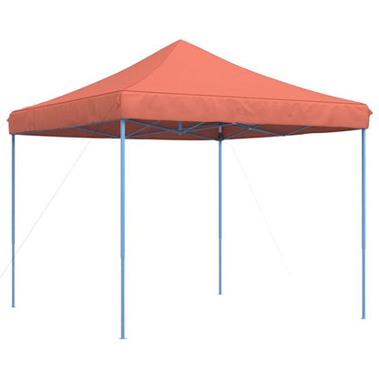 Partyzelt Faltbar Pop-Up Terrakottarot 292x292x315cm,  Party Tent, Popup Tent, Terracotta Roof, Popup Canopy, Party Shelter, Outdoor Enthusiasts, Backyard Parties
