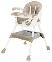 Kinderstoel - kaki - Triptrapstoel - Triptrap Stoel - Triptrap Kinderstoel - opbouwbare kinderstoel