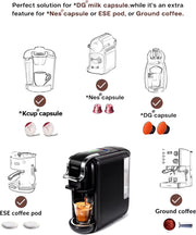 5 in 1 Koffiezetapparaat - Koffie Apparaat - Koffiemachine - Koffiemachines - Koffiemachines - Meerdere Capsules - Cappuccino - Latte - Heet/Koud - 5 In 1
