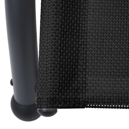 Dubbele Loungebank – Ligbed - Tuinbank – Loungebank Met Zonnescherm – Relaxbank – Stalen Frame – Ademend Textiel
