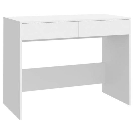 Bureau – Computertafel – Werktafel – Kantoormeubel – Desk Wit – Hout – 101x50x76,5 cm