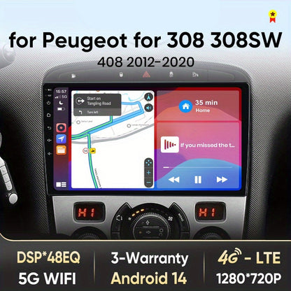Multimedia Speler – Carplay – Android Auto – Autoradio – 2 Din – 9 Inch Touchscreen – Wi-Fi Connectiviteit – 32GB Intern Geheugen