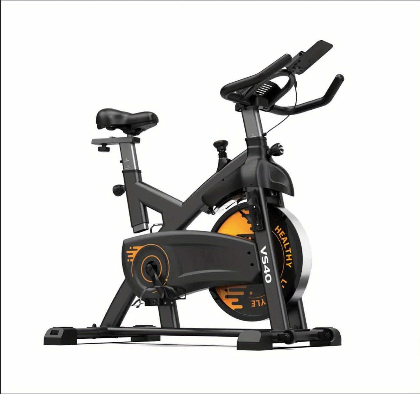 Hometrainer – Fitnessfiets – Ergometer – Indoorfiets – Magnetische Weerstand – Max Belastbaar 150 kg – 300W Koppel – Grote Tablethouder
