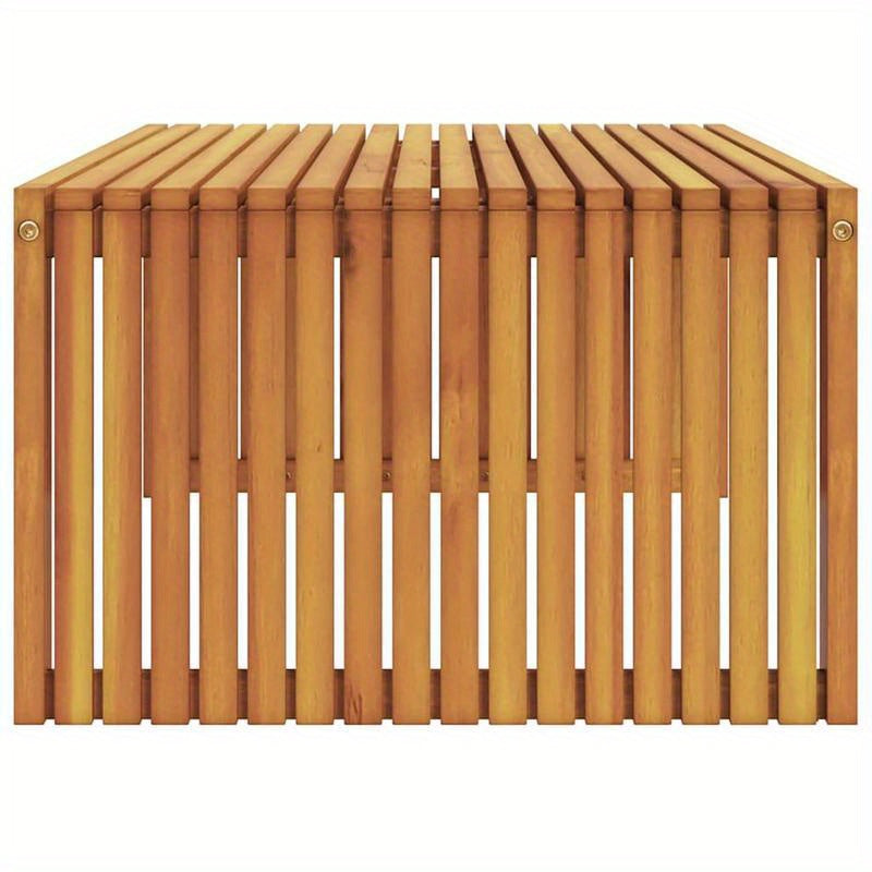 Tuin Coffee table 110x55x35cm solid wood Acacia Removable, suitable for indoor use and suitable for all seasons, Living Room Furniture, Lounge Table, Contemporary Furniture, Stylish Home Accessory, Hardwood Construction, Remo