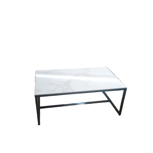 Salontafel – Woonkamertafel – Bijzettafel – Koffietafel – Tafel – Modern – Sintersteen Blad – Kras- en Hittebestendig 1200°C