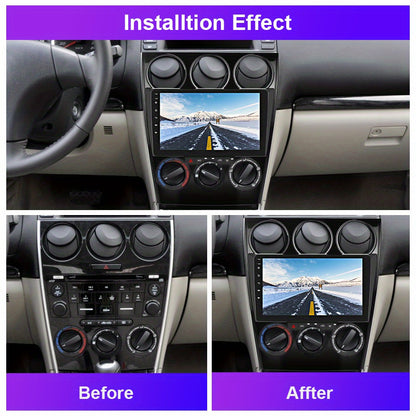Android 15 Autoradio – Car Stereo – Multimedia Systeem – Navigatiesysteem – Touchscreen Radio – 9 Inch 1280P IPS – Draadloos CarPlay & AHD Achteruitrijcamera