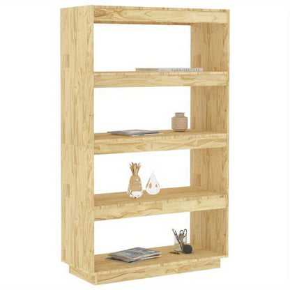 Bookshelf/Room Divider 80X35X135 Cm Made of Solid Pine Wood