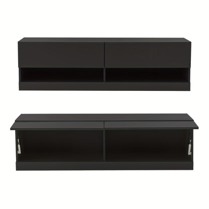 Salontafel – Koffietafel – Sofa Tafel – Bijzettafel – Witte tafel – V-vormig Design – Compact 100x50x46 cm – Lichtgewicht & Ruimtebesparend