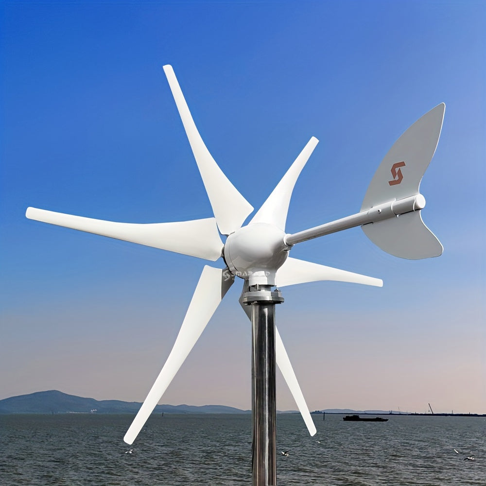 Windturbine Generator – Wind Generator Turbine – Wind Generator Voor Thuis – Windturbine Voor Thuis – Draagbare Generator – 800W Vermogen – MPPT Controller Met Laag Geluid