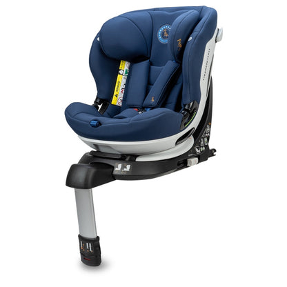 360° Draaibare Autostoel i-Size R129-03 voor Kinderen van 76-150 cm - Veilig Kinderautostoeltje met ISOFIX, Zij-impactbescherming en Verstelbare Hoofdsteun - Groep 1/2/3
