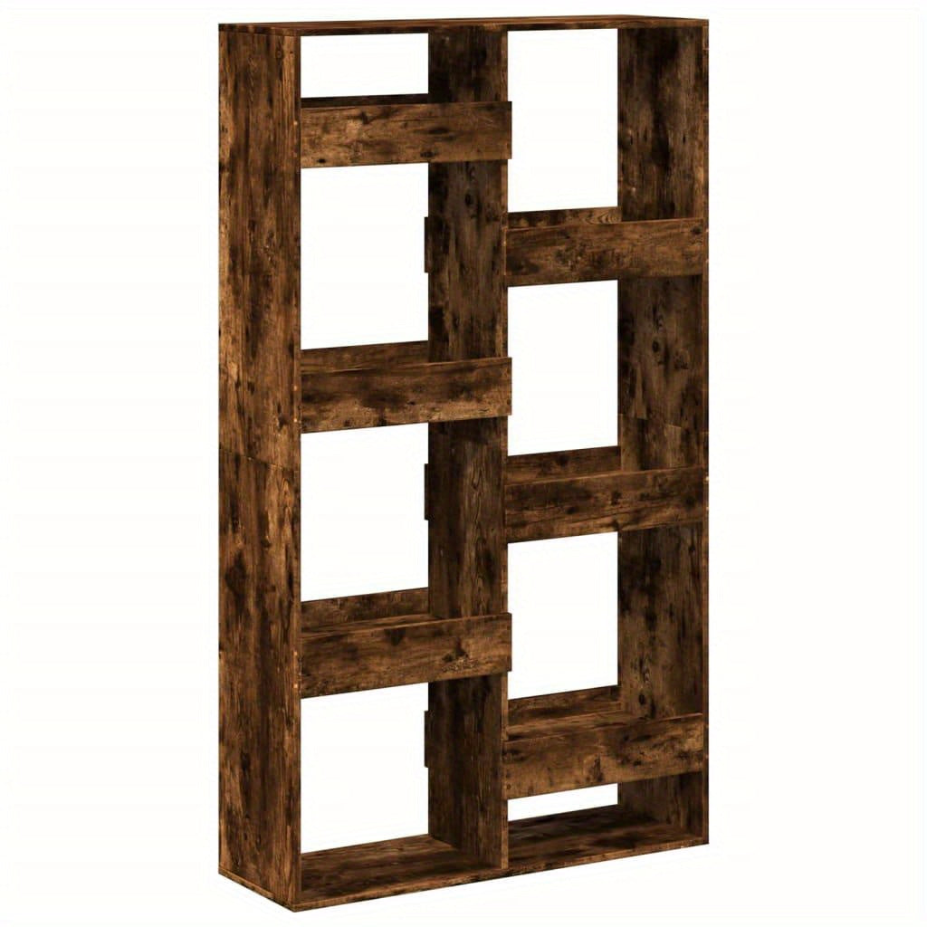 Kamerscherm 100x33x175cm Bewerkt Hout Gerookt Eikenkleurig