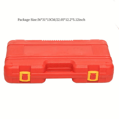 Sleutelset 26-delig – Dopsleutelset – Ratelsleutel – Momentsleutel – Autogarage Gereedschap – 3/4" & 1" Drive – Roestvrij Staal – Compleet Met Opbergdoos