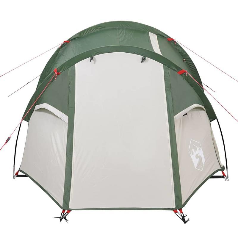 Tent – Kampeertent – Koepeltent – Tunneltent – Lichtgewicht Tent – 3 Personen – Ovaal Tunnelmodel – Ritssluiting – Gemengde Kleuren – Stalen Frame – PU Coating