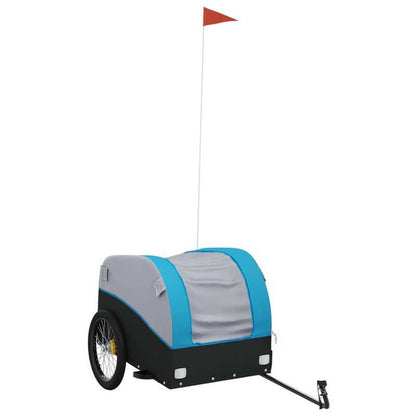 Fietskar – Fietstrolley – Fietsaanhanger – Transportkar – Kinderfietskar – Robuust metalen frame – Max. draaggewicht 45 kg