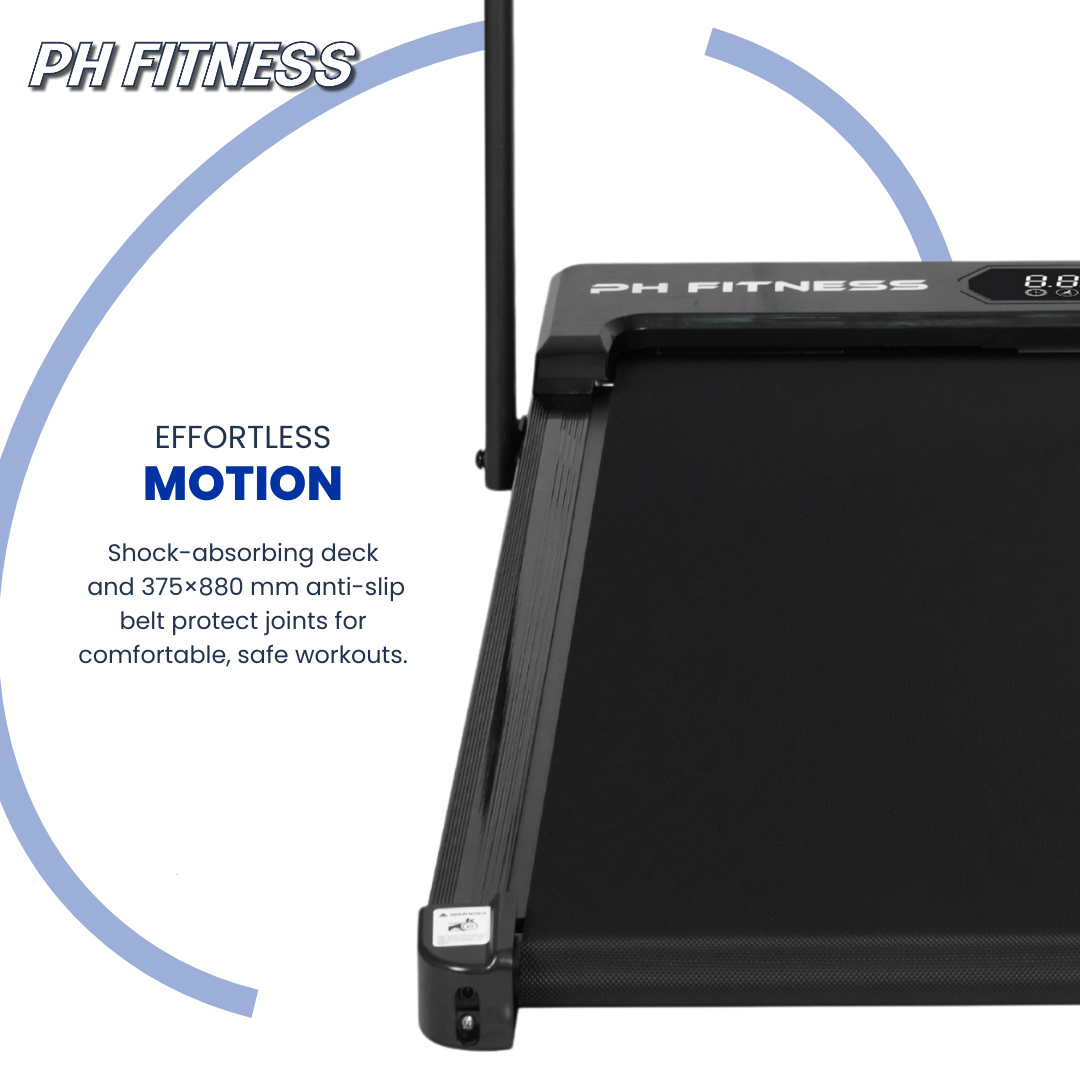Loopband – Wandelband – Treadmill – Hardloopband – Walking Pad – Inklapbaar – 1.3HP Motor – Bluetooth & FitShow App