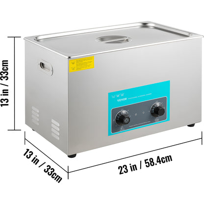 Ultrasone Reiniger – Ultrasoon Reinigingsapparaat – Sieradenreiniger – Brillenreiniger – Horlogereiniger – 30 Liter Inhoud – Roestvrijstalen Reservoir