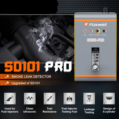 Automotive Smoke Machine – Rooklekdetector – EVAP Tester – Lekzoeker – Lekdetectie Apparatuur – Ingebouwde Luchtpomp – Variabele Flowmeter