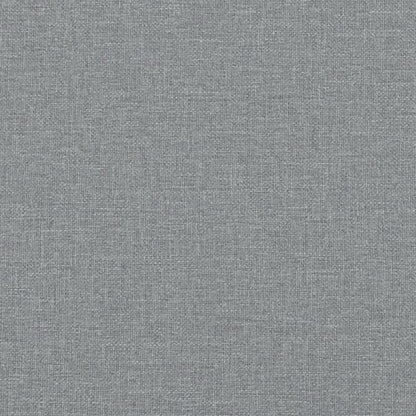 Slaapbank – Bedbank – Bankbed – Logeerbed – Opklapbed – Lichtgrijs Stof – Uitschuifbaar 90x200 cm – Massief Hardhouten Frame