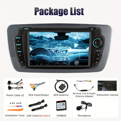 Android 14 Autoradio – Multimedia Speler – Navigatiesysteem – Touchscreen Radio – Android Car Stereo – 7-Inch HD Scherm – Canbus Ondersteuning – DAB+ & AHD Camera Variant