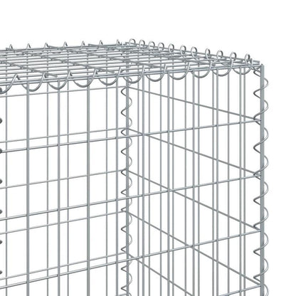 Gabion – Stoneschaal – Steenkorf – Tuinmuur – Erfafscheiding – Gegalvaniseerd IJzer – 800 x 50 x 150 cm – Weerbestendig & Stevig