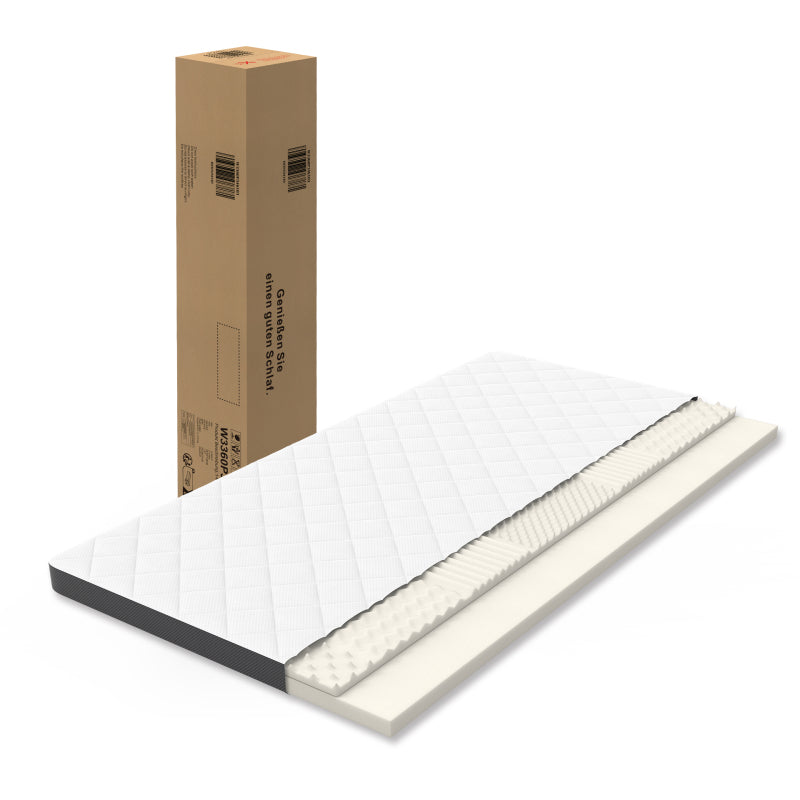 Medium-Firm Matras – H3 Matras – 7-Zones Matras – Orthopedische Matras – Allergievriendelijke Matras – 160x200 cm – OEKO-TEX Gecertificeerd – Ergonomische Rugondersteuning