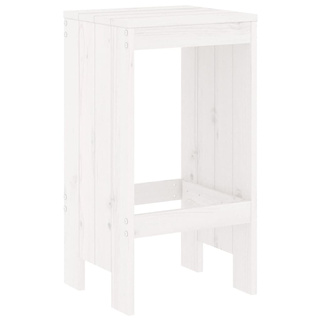 Houten Barset – Buitenbarset – Tuinbar – Terrasmeubilair – Balkonset – Massief Grenenhout – Compact Design