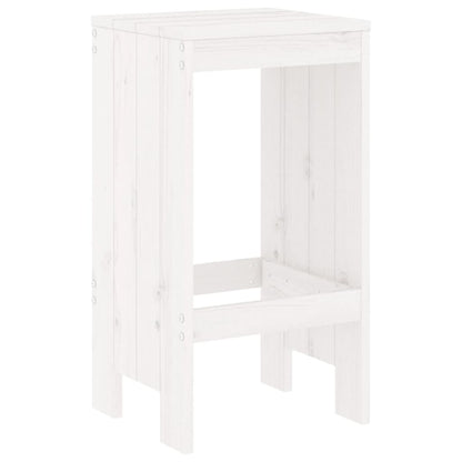 Houten Barset – Buitenbarset – Tuinbar – Terrasmeubilair – Balkonset – Massief Grenenhout – Compact Design