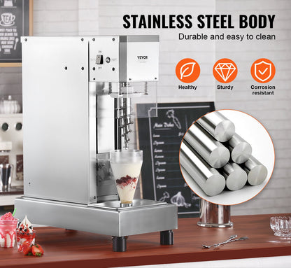 IJsblender – Milkshakemixer – Smoothiemaker – IJsjesmaker – Frozen Yogurt Mixer – Roestvrij Staal 304 – 750W Motor – 2 x 5 Liter Mengbekers