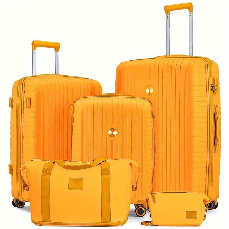 Kofferset – Reiskoffer Set – Handbagage Koffer – Trolley – Spinner Koffer – Lichtgewicht ABS Hardcase – TSA Slot & Travel Tas – 20/24/28 Inch – Telescopische Handgreep