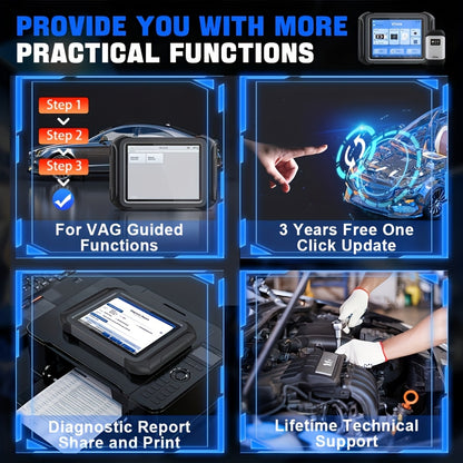 Auto Diagnose Scanner – OBD2 Scanner – Foutcode Lezer – Auto Diagnosetool – ECU Diagnostiek – Bi-Directionele Controle – 42+ Resetfuncties – Draadloos Met Wi-Fi