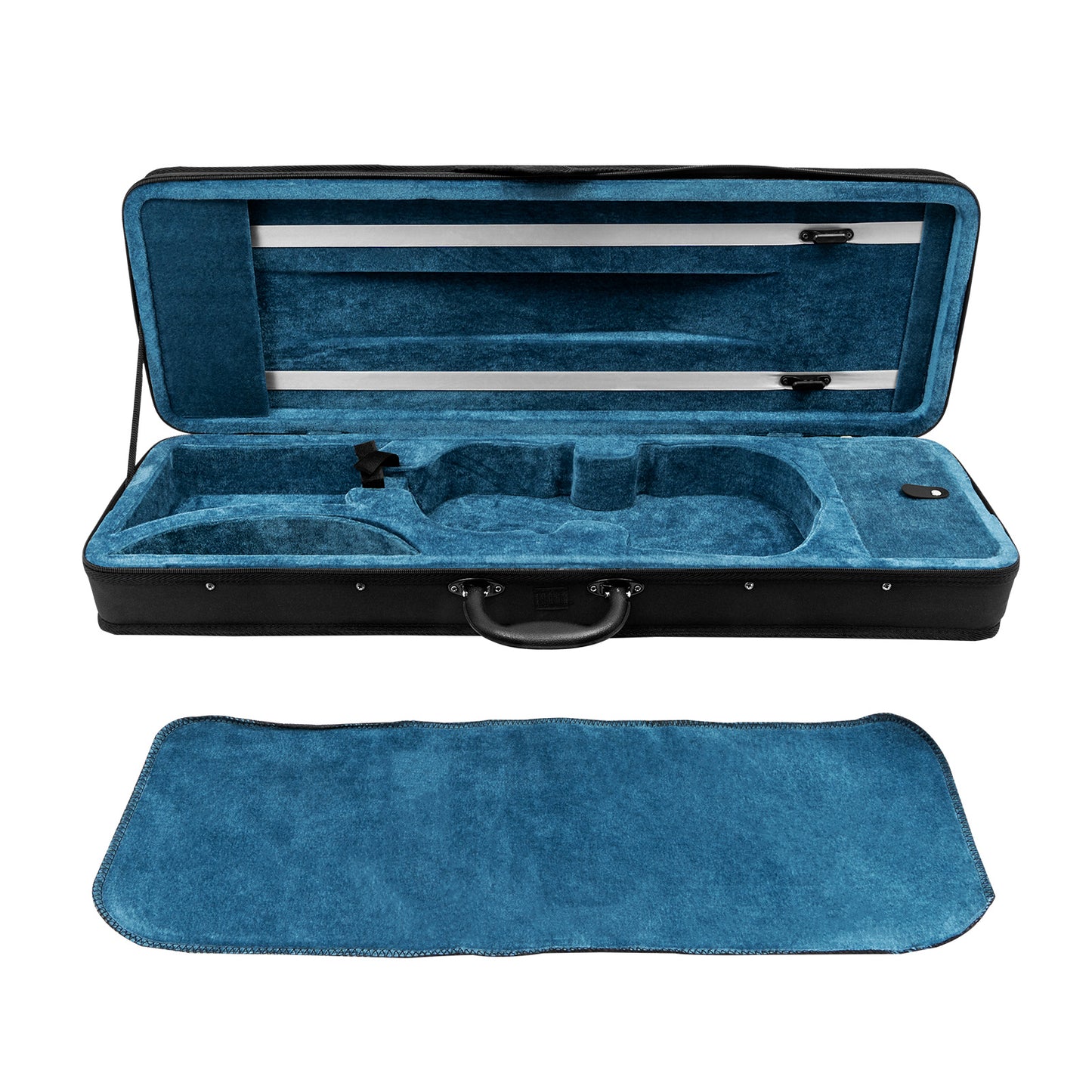 Vioolkoffer – Viooltas – Reiskoffer – Muziekinstrumentkoffer – 4/4 Full Size – Lichtgewicht Oxford Stof – Versterkte Duurzame Constructie