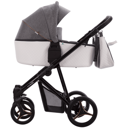 Buggy – Kinderwagen – Wandelwagen – Plooibuggy – Reisbuggy – 2-in-1 Multifunctioneel Systeem – Grote Stevige Wielen