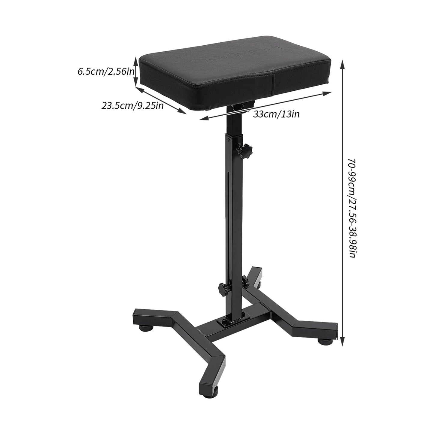 Free Standing Arm & Leg Rest Stand, Height Adjustable Armrest Stand, Portable Armrest Rack used in beauty salons, nail salons, hair salons, studios, home