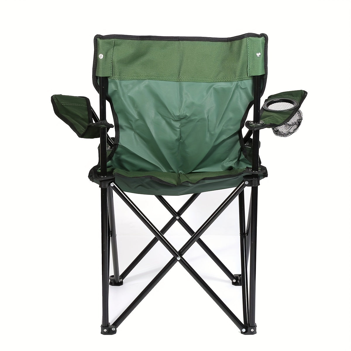 Klapstoel – Vouwstoel – Opvouwbare Stoel – Eettafelstoel – Tuinstoel – Metalen Frame – Hoogwaardig Oxford-Stof – Draagvermogen 150 kg - Groen
