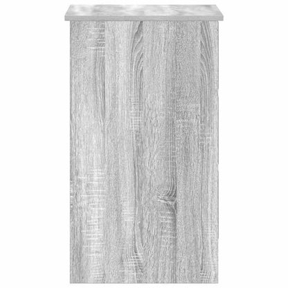 Bureau – Computerbureau – Studietafel – Werkplekmeubel – Tafel – Grijs – Compact Formaat 90x45x76 cm – Stevig Houtmateriaal met Opberglades